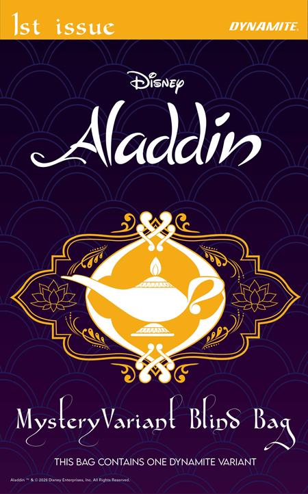 ALADDIN #1 CVR F PREMIUM MYSTERY BLIND BAG VAR (Order By 05/04/26) (Estimated In Store By 05/27/26) (THIS ITEM IS A PRE-ORDER AND YOU WILL NOT RECEIVE IT UNTIL AFTER THE IN STORE DATE)