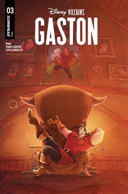 DISNEY VILLAINS GASTON #3 CVR A ALESSANDRO RANALDI (Order By 04/20/26) (Estimated In Store By 05/13/26)