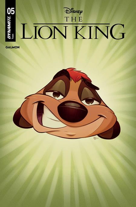 LION KING #5 CVR D CARTOON HEAD VAR (Pre-Order by 06/29/26 | Est. In-Store: 07/22/26 | Ships after release)
