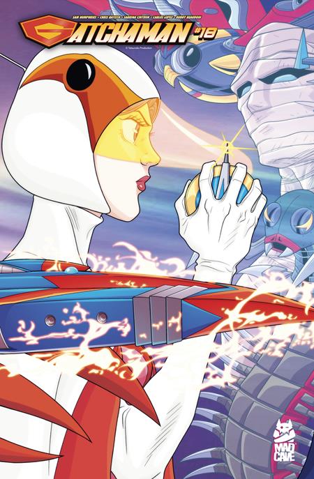 GATCHAMAN #18 CVR B CHRIS BATISTA SABRINA CINTRON TOM CHU VAR (Order By 04/20/26) (Estimated In Store By 05/13/26)