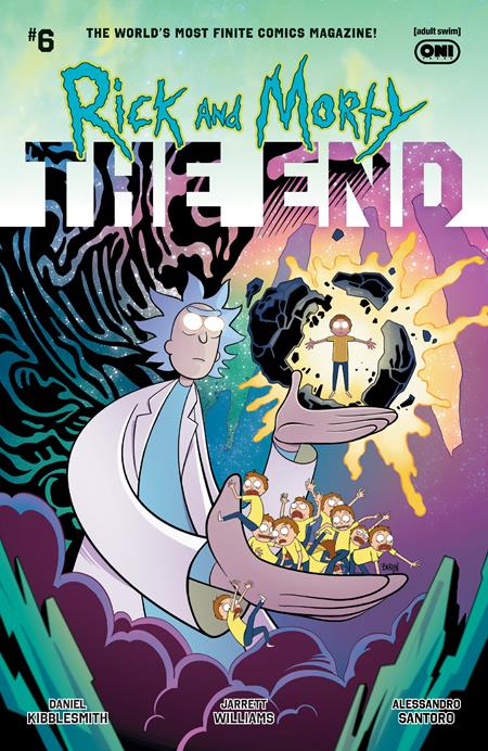 RICK AND MORTY THE END #6 (OF 6) CVR A DAVE BARDIN (Order By 04/20/26) (Estimated In Store By 05/13/26)