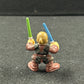 Anakin Skywalker with blue and green lightsabers mini figure