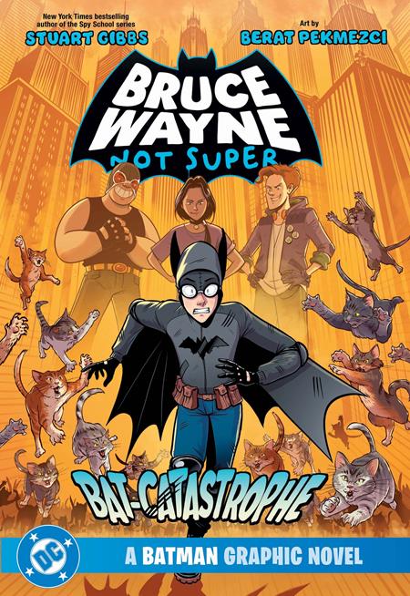 BRUCE WAYNE NOT SUPER THE BAT-CATASTROPHE A BATMAN GRAPHIC NOVEL TP (Order By 06/01/26) (Estimated In Store By 09/01/26) (THIS ITEM IS A PRE-ORDER AND YOU WILL NOT RECEIVE IT UNTIL AFTER THE IN STORE DATE)