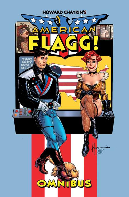HOWARD CHAYKINS AMERICAN FLAGG OMNIBUS HC (MR) (Pre-Order by 08/24/26 | Est. In-Store: 01/06/27 | Ships after release)