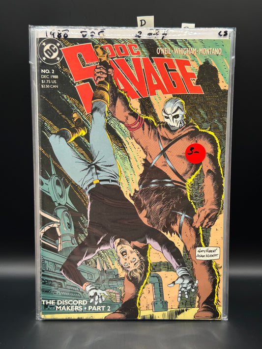 #2 Doc Savage (1988 2nd DC Series)