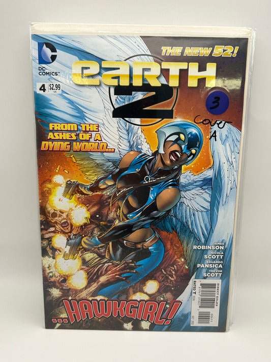 #4 Cover A - Earth 2 – DC – 2012–2015 – Ongoing Series – #0–32