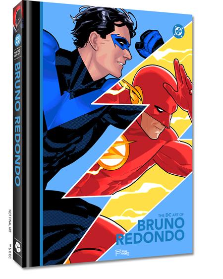 DC ART OF BRUNO REDONDO HC DIRECT MARKET EXCLUSIVE (Order By 06/01/26) (Estimated In Store By 08/26/26) (THIS ITEM IS A PRE-ORDER AND YOU WILL NOT RECEIVE IT UNTIL AFTER THE IN STORE DATE)