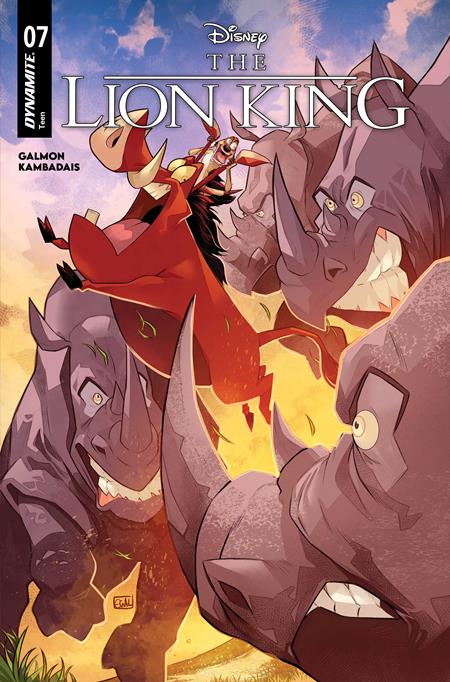 LION KING #7 CVR A EDWIN GALMON (Pre-Order by 07/06/26 | Est. In-Store: 07/29/26 | Ships after release)
