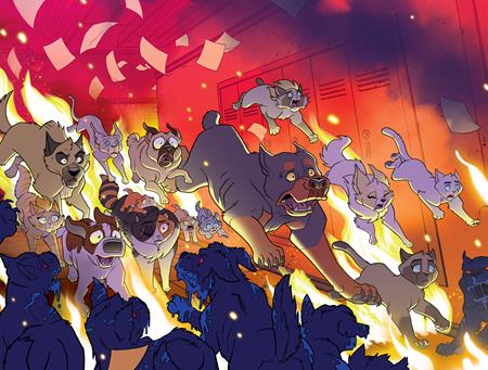 FERAL #25 CVR F TRISH FORSTNER & TONE RODRIGUEZ FOIL WRAPAROUND VAR (Pre-Order by 07/06/26 | Est. In-Store: 07/29/26 | Ships after release)