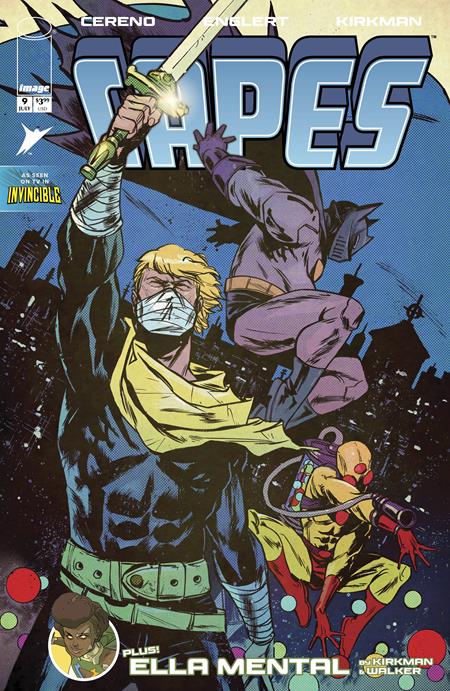 INVINCIBLE UNIVERSE CAPES #9 CVR E SANFORD GREENE CONNECTING VAR (Pre-Order by 06/29/26 | Est. In-Store: 07/22/26 | Ships after release)