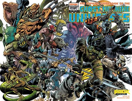 GHOST MACHINE THE OFFICIAL GUIDEBOOK #4 (OF 5) CVR B BRYAN HITCH & BRAD ANDERSON WRAPAROUND VAR (Order By 06/08/26) (Estimated In Store By 07/01/26) (THIS ITEM IS A PRE-ORDER AND YOU WILL NOT RECEIVE IT UNTIL AFTER THE IN STORE DATE)