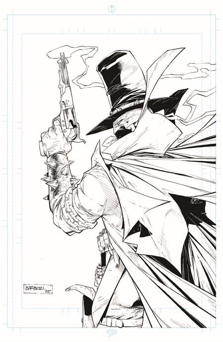 GUNSLINGER SPAWN #56 CVR B CARLO BARBERI RAW ART VAR (Pre-Order by 06/29/26 | Est. In-Store: 07/22/26 | Ships after release)