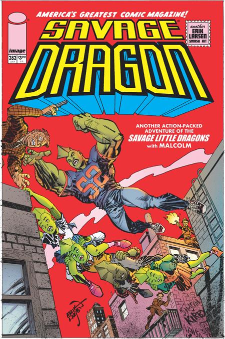 SAVAGE DRAGON #282 CVR A ERIK LARSEN (MR) (Pre-Order by 07/27/26 | Est. In-Store: 08/19/26 | Ships after release)