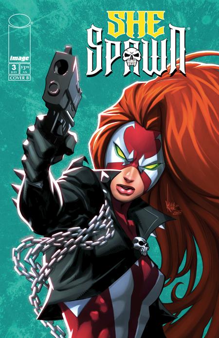 SHE SPAWN #3 (OF 5) CVR B KEVIN KEANE VAR (Order By 06/08/26) (Estimated In Store By 07/01/26) (THIS ITEM IS A PRE-ORDER AND YOU WILL NOT RECEIVE IT UNTIL AFTER THE IN STORE DATE)