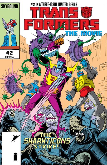 TRANSFORMERS THE MOVIE 40TH ANNIVERSARY EDITION #2 (OF 3) CVR B DON PERLIN & IAN AKIN & BRIAN GARVEY VAR (Order By 06/08/26) (Estimated In Store By 07/01/26) (THIS ITEM IS A PRE-ORDER AND YOU WILL NOT RECEIVE IT UNTIL AFTER THE IN STORE DATE)