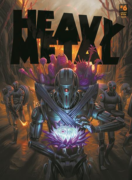 HEAVY METAL MAGAZINE #6 CVR A FLAVIO GRECO PLAGIA (MR) (Order By 06/08/26) (Estimated In Store By 07/29/26) (THIS ITEM IS A PRE-ORDER AND YOU WILL NOT RECEIVE IT UNTIL AFTER THE IN STORE DATE)