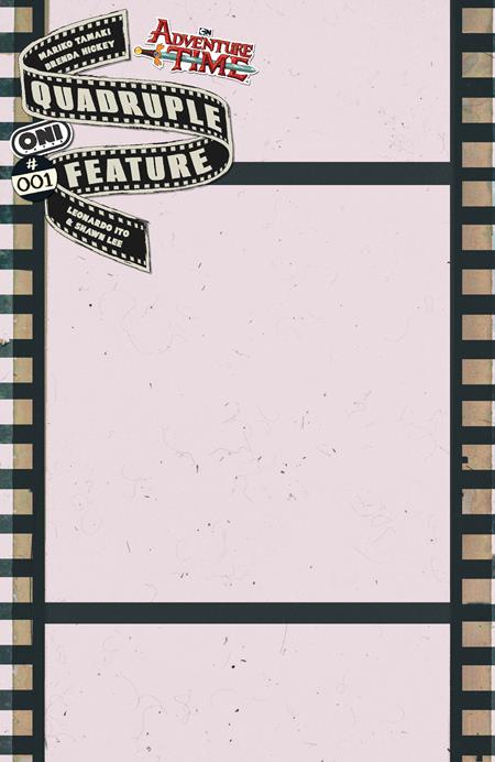 ADVENTURE TIME QUADRUPLE FEATURE #1 (OF 4) CVR C CELLULOID BLANK SKETCH VAR (Order By 06/08/26) (Estimated In Store By 07/01/26) (THIS ITEM IS A PRE-ORDER AND YOU WILL NOT RECEIVE IT UNTIL AFTER THE IN STORE DATE)