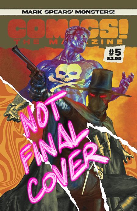COMICS THE MAGAZINE #5 (BUNDLE OF 25) (NET) (Order By 06/08/26) (Estimated In Store By 07/01/26) (THIS ITEM IS A PRE-ORDER AND YOU WILL NOT RECEIVE IT UNTIL AFTER THE IN STORE DATE)
