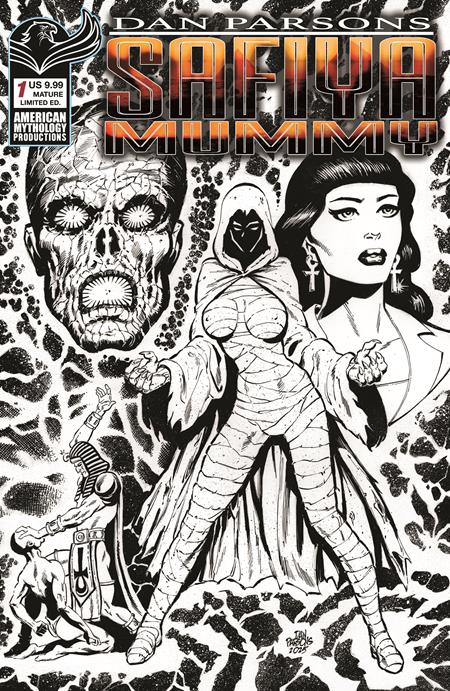 DAN PARSONS SAFIYA MUMMY #1 CVR C DAN PARSONS LIMITED EDITION VAR (MR) (Pre-Order by 06/29/26 | Est. In-Store: 07/15/26 | Ships after release)