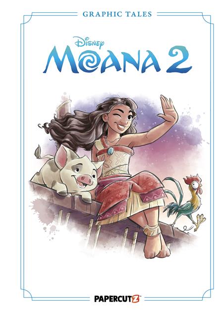 DISNEY GRAPHIC TALES HC MOANA 2 (Pre-Order by 06/29/26 | Est. In-Store: 07/22/26 | Ships after release)