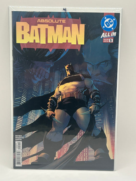 #5 4th Printing - Absolute Batman – DC – 2024–2026 – Volume 1 – Ongoing Series