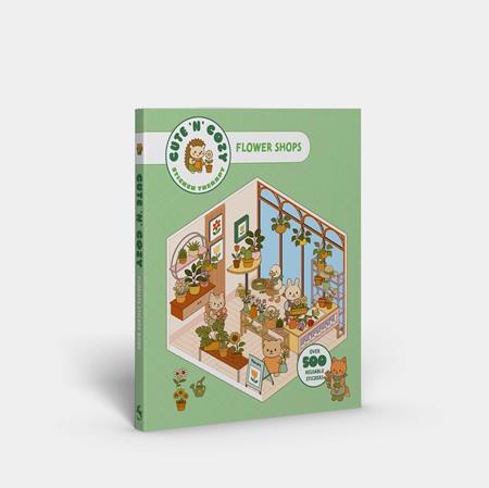 CUTE N COZY STICKER THERAPY FLOWER SHOP TP (Pre-Order by 07/13/26 | Est. In-Store: 08/26/26 | Ships after release)