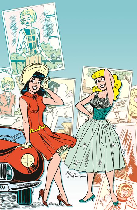 ARCHIE COMICS 85TH ANNIVERSARY PRESENTS BETTY & VERONICA FASHION PAGES (ONE-SHOT) CVR D DAN DECARLO FOIL FULL ART VAR (Pre-Order by 08/03/26 | Est. In-Store: 08/26/26 | Ships after release)