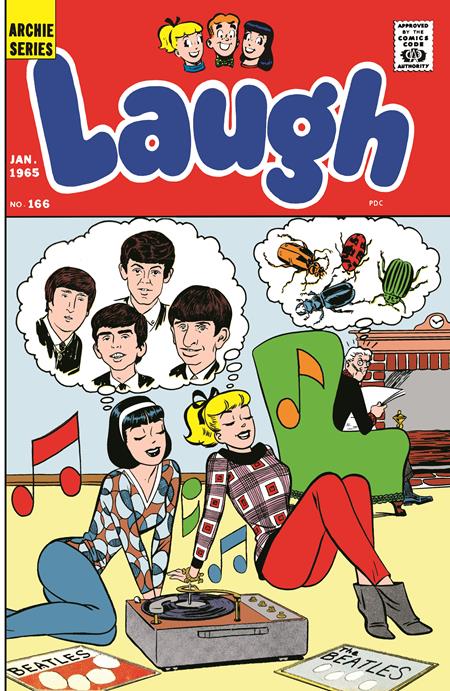 LAUGH #166 FACSIMILE EDITION CVR A HARRY LUCEY MARIO ACQUAVIVA (Pre-Order by 07/20/26 | Est. In-Store: 08/12/26 | Ships after release)