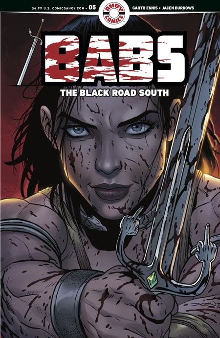 BABS THE BLACK ROAD SOUTH #5 (OF 6) CVR A JACEN BURROWS (MR) (Pre-Order by 07/13/26 | Est. In-Store: 08/12/26 | Ships after release)