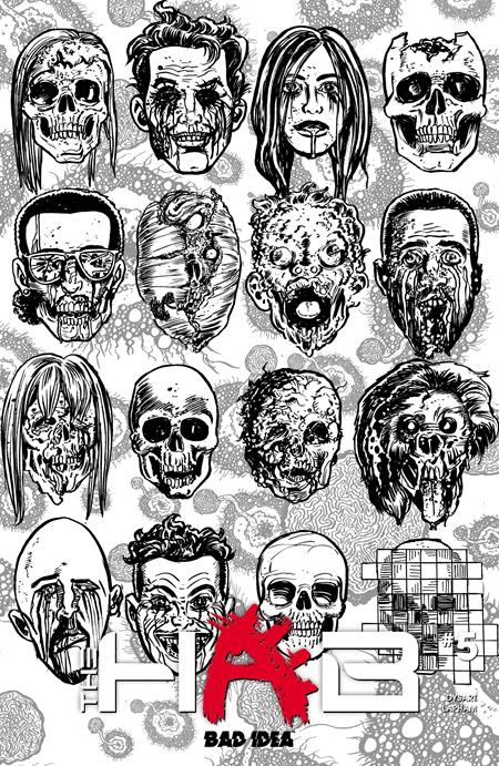 HAB #5 (OF 5) CVR E DAVID LAPHAM BW DEAD SKULLS VAR (Pre-Order by 07/27/26 | Est. In-Store: 08/26/26 | Ships after release)
