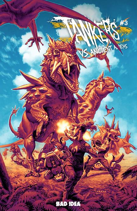 TANKERS VS ANCIENT ALIENS # 3 (OF 4) CVR B LEWIS LAROSA VAR (Pre-Order by 07/20/26 | Est. In-Store: 08/19/26 | Ships after release)
