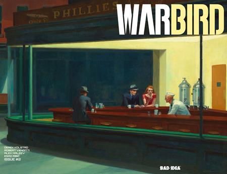 WARBIRD #2 (OF 4) CVR C EDWARD HOPPER OLD MASTERS VAR (Pre-Order by 07/27/26 | Est. In-Store: 08/26/26 | Ships after release)