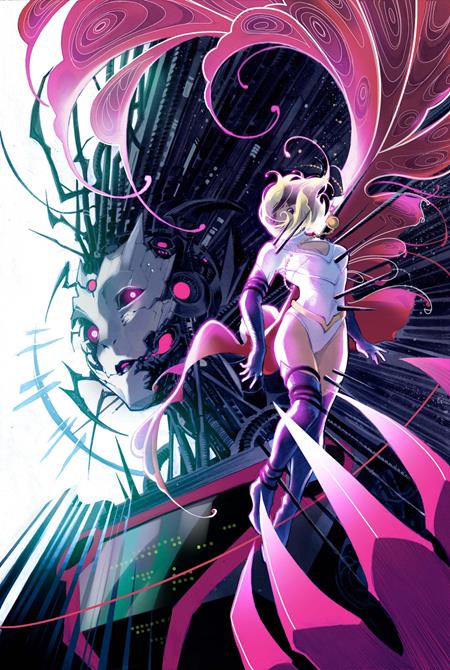 JUSTICE LEAGUE UNLIMITED #22 CVR D KAREN S DARBOE CARD STOCK VAR (Pre-Order by 08/03/26 | Est. In-Store: 08/26/26 | Ships after release)