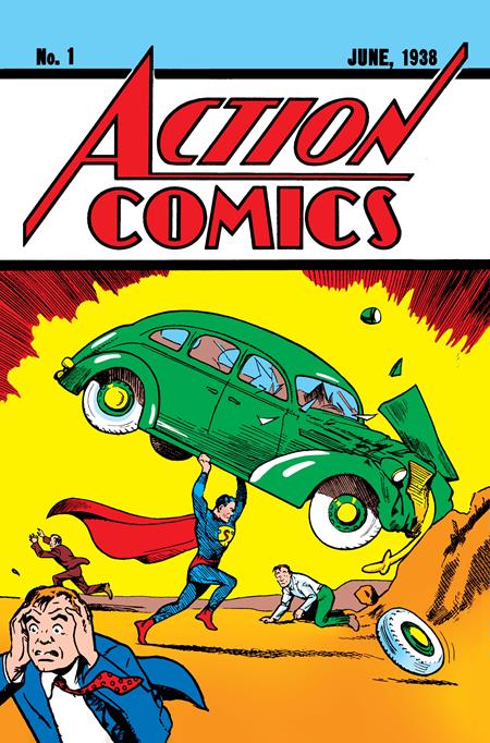 ACTION COMICS #1 FACSIMILE EDITION CVR A JOE SHUSTER (2026) (Pre-Order by 08/03/26 | Est. In-Store: 08/26/26 | Ships after release)