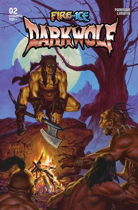 FIRE AND ICE DARKWOLF #2 CVR C JOE JUSKO VAR (Pre-Order by 07/20/26 | Est. In-Store: 08/12/26 | Ships after release)