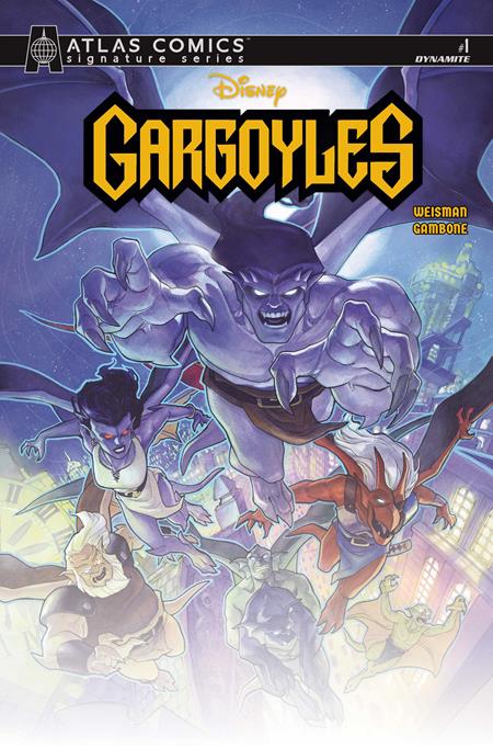 GARGOYLES #1 (2026) CVR G MEGHAN HETRICK ATLAS EDITION SIGNED BY GREG WEISMAN VAR (Pre-Order by 07/20/26 | Est. In-Store: 08/26/26 | Ships after release)