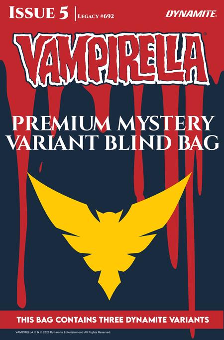 VAMPIRELLA (2026) #5 CVR G PREMIUM MYSTERY BLIND BAG (Pre-Order by 08/03/26 | Est. In-Store: 08/26/26 | Ships after release)