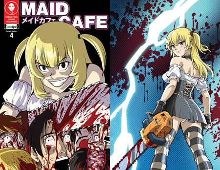 MAID CAFE #4 CVR B REMY EISU MOKHTAR & WILSON GANDOLPHO FLIP COVER VAR (Pre-Order by 07/13/26 | Est. In-Store: 08/19/26 | Ships after release)