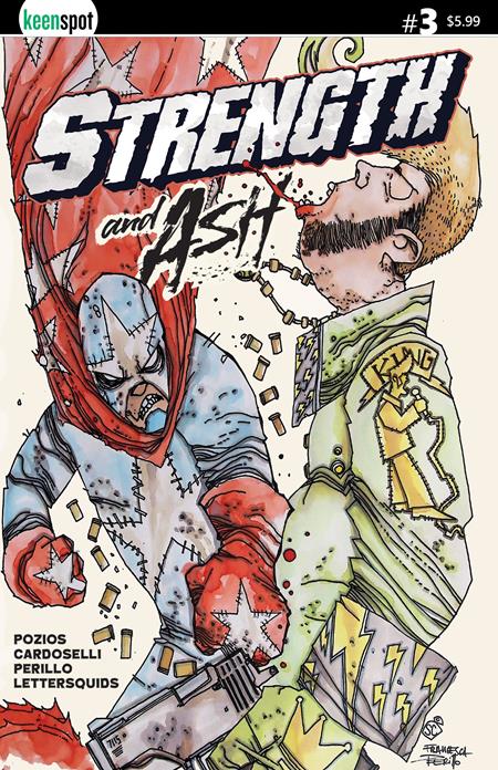 STRENGTH & ASH #3 CVR A STEFANO CARDOSELLI & FRANCESCA PERILLO KING OF FIGHTERS (Pre-Order by 07/13/26 | Est. In-Store: 08/19/26 | Ships after release)