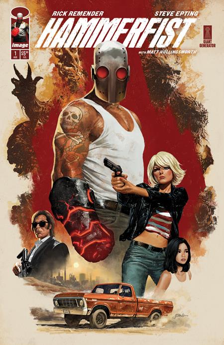 HAMMERFIST #1 CVR A STEVE EPTING (MR) (Pre-Order by 08/03/26 | Est. In-Store: 08/26/26 | Ships after release)