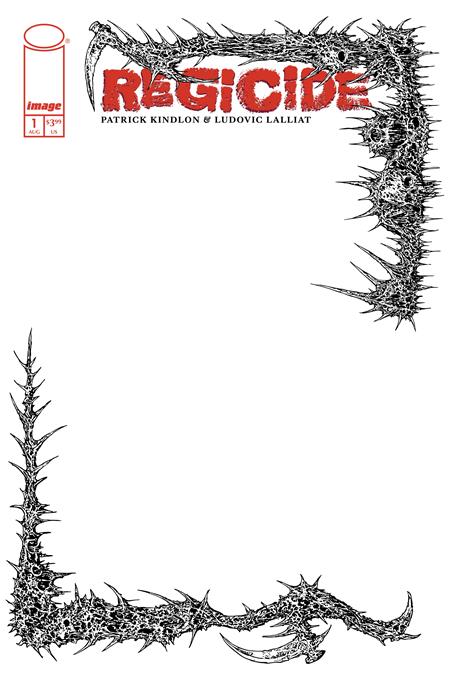 REGICIDE #1 (OF 4) CVR D BLANK SKETCH VAR (MR) (Pre-Order by 07/20/26 | Est. In-Store: 08/12/26 | Ships after release)
