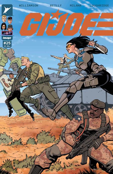 GI JOE #25 CVR I TOM REILLY WRAPAROUND FOIL VAR (Pre-Order by 07/20/26 | Est. In-Store: 08/19/26 | Ships after release)