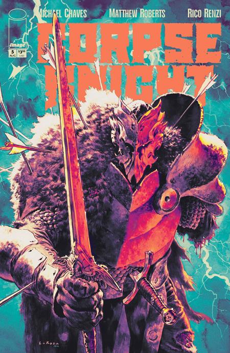 CORPSE KNIGHT #5 (OF 6) CVR B LEWIS LAROSA & RICO RENZI VAR (MR) (Pre-Order by 08/03/26 | Est. In-Store: 08/26/26 | Ships after release)