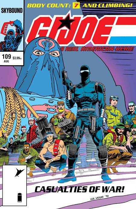 GI JOE A REAL AMERICAN HERO #109 HAMA FILES EDITION CVR A LEE WEEKS (Pre-Order by 08/03/26 | Est. In-Store: 08/26/26 | Ships after release)