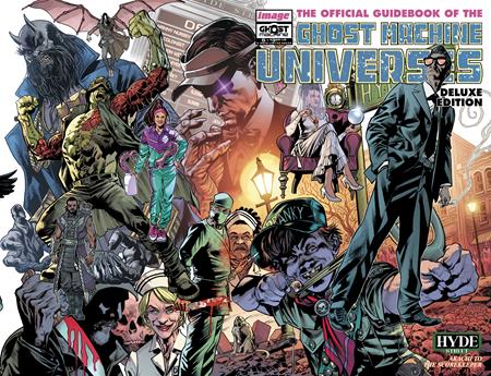 GHOST MACHINE THE OFFICIAL GUIDEBOOK #5 (OF 5) CVR B BRYAN HITCH & BRAD ANDERSON WRAPAROUND VAR (Pre-Order by 07/13/26 | Est. In-Store: 08/05/26 | Ships after release)