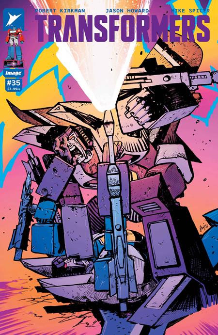 TRANSFORMERS #35 CVR B DANIEL WARREN JOHNSON & MIKE SPICER VAR (Pre-Order by 07/20/26 | Est. In-Store: 08/12/26 | Ships after release)