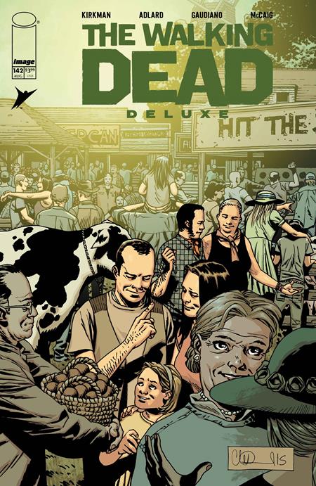 WALKING DEAD DELUXE #142 CVR B CHARLIE ADLARD & DAVE MCCAIG VAR (MR) (Pre-Order by 07/13/26 | Est. In-Store: 08/05/26 | Ships after release)