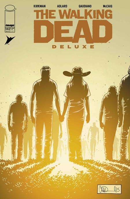 WALKING DEAD DELUXE #143 CVR B CHARLIE ADLARD & DAVE MCCAIG VAR (MR) (Pre-Order by 07/27/26 | Est. In-Store: 08/19/26 | Ships after release)