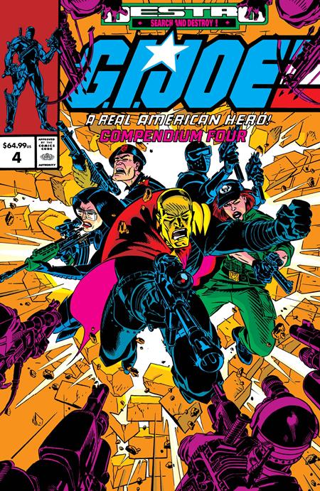 GI JOE A REAL AMERICAN HERO COMPENDIUM TP VOL 04 DIRECT MARKET EXCLUSIVE MICHAEL GOLDEN CVR (Pre-Order by 07/13/26 | Est. In-Store: 08/26/26 | Ships after release)