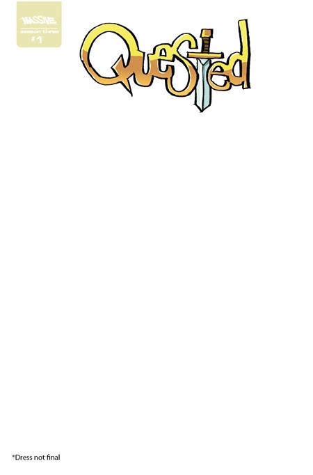 QUESTED #1 (OF 3) CVR D BLANK SKETCH VAR (Pre-Order by 07/20/26 | Est. In-Store: 08/26/26 | Ships after release)